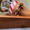 Exclusive fully handmade buoy‑shaped lamp – mid‑20th century (4) Exclusieve volledig handgemaakte lamp in de vorm van een boei | Exclusive fully handmade buoy‑shaped lamp – mid‑20th century