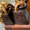Exclusive fully handmade buoy‑shaped lamp – mid‑20th century (5) Exclusieve volledig handgemaakte lamp in de vorm van een boei | Exclusive fully handmade buoy‑shaped lamp – mid‑20th century