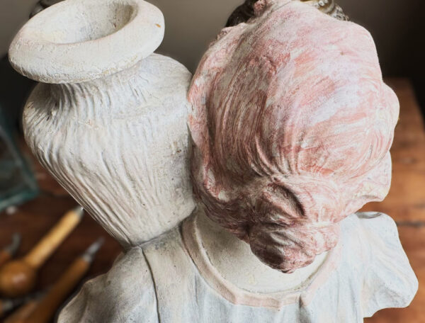 Prachtige Art Nouveau buste “La Porteuse d’eau” – Exquisite Art Nouveau bust “La Porteuse d’eau” – ca. 1900