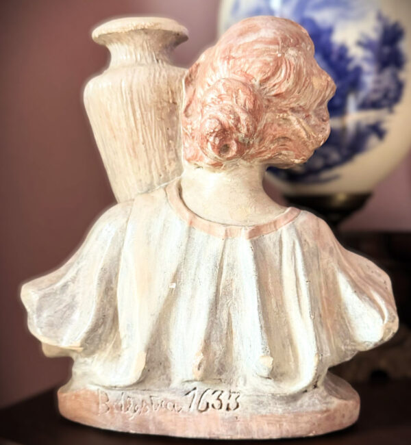 Prachtige Art Nouveau buste “La Porteuse d’eau” – Exquisite Art Nouveau bust “La Porteuse d’eau” – ca. 1900