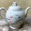 Exquisite Kutani Tashiro Shoten Japanese hand‑painted eggshell tea set – c.1930 (10) Prachtige Kutani Tashiro Shoten Japanse handgeschilderde theeset in eierschaal porselein | Exquisite Kutani Tashiro Shoten Japanese hand‑painted eggshell tea set – c.1930