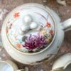 Exquisite Kutani Tashiro Shoten Japanese hand‑painted eggshell tea set – c.1930 (15) Prachtige Kutani Tashiro Shoten Japanse handgeschilderde theeset in eierschaal porselein | Exquisite Kutani Tashiro Shoten Japanese hand‑painted eggshell tea set – c.1930