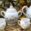 Exquisite Kutani Tashiro Shoten Japanese hand‑painted eggshell tea set – c.1930 (17) Prachtige Kutani Tashiro Shoten Japanse handgeschilderde theeset in eierschaal porselein | Exquisite Kutani Tashiro Shoten Japanese hand‑painted eggshell tea set – c.1930