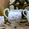 Exquisite Kutani Tashiro Shoten Japanese hand‑painted eggshell tea set – c.1930 (20) Prachtige Kutani Tashiro Shoten Japanse handgeschilderde theeset in eierschaal porselein | Exquisite Kutani Tashiro Shoten Japanese hand‑painted eggshell tea set – c.1930