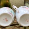 Exquisite Kutani Tashiro Shoten Japanese hand‑painted eggshell tea set – c.1930 (3) Prachtige Kutani Tashiro Shoten Japanse handgeschilderde theeset in eierschaal porselein | Exquisite Kutani Tashiro Shoten Japanese hand‑painted eggshell tea set – c.1930