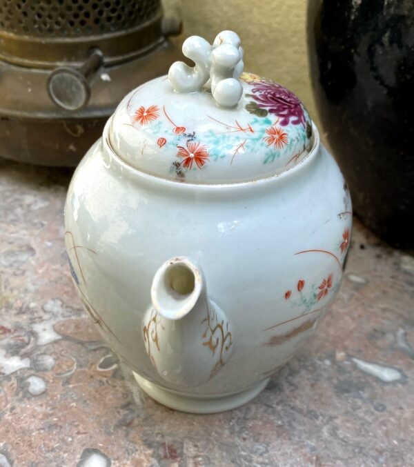 Exquisite Kutani Tashiro Shoten Japanese hand‑painted eggshell tea set – c.1930 (7) Prachtige Kutani Tashiro Shoten Japanse handgeschilderde theeset in eierschaal porselein | Exquisite Kutani Tashiro Shoten Japanese hand‑painted eggshell tea set – c.1930