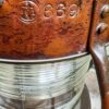 Extreem zeldzame originele koperen nautische scheepslamp Tavernier Oostende | Extremely rare original copper nautical ship lamp Tavernier Ostend – 1970s