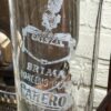 Extreem zeldzame originele koperen nautische scheepslamp Tavernier Oostende | Extremely rare original copper nautical ship lamp Tavernier Ostend – 1970s