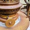 Extreem zeldzame originele koperen nautische scheepslamp Tavernier Oostende | Extremely rare original copper nautical ship lamp Tavernier Ostend – 1970s