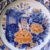 Japanese Decorative Plate “Gosho‑Guruma” – Hand‑Painted & Authentic (12) Japans Sierbord “Gosho‑Guruma” | Japanese Decorative Plate “Gosho‑Guruma” – Hand‑Painted & Authentic