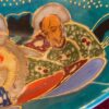 Japanese Satsuma porcelain dish – Immortals and lady, Dai Nippon, c.1913–1940 (10) Japans Satsuma porseleinen schoteltje – Dai Nippon | Japanese Satsuma porcelain dish – Immortals and lady, Dai Nippon, c.1913–1940