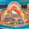 Japanese Satsuma porcelain dish – Immortals and lady, Dai Nippon, c.1913–1940 (11) Japans Satsuma porseleinen schoteltje – Dai Nippon | Japanese Satsuma porcelain dish – Immortals and lady, Dai Nippon, c.1913–1940