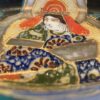 Japanese Satsuma porcelain dish – Immortals and lady, Dai Nippon, c.1913–1940 (9) Japans Satsuma porseleinen schoteltje – Dai Nippon | Japanese Satsuma porcelain dish – Immortals and lady, Dai Nippon, c.1913–1940