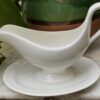 Old sauce boat with underplate – Nimy Lez Mons (c.1921–1951) (6) Oude sauskom met onderplaat | Old sauce boat with underplate – Nimy Lez Mons (c.1921–1951)
