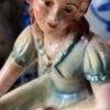 Origineel Art Nouveau sculptuur Vrouw met zwaan – Original Art Nouveau sculpture Woman with Swan – ca. 1900