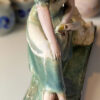 Origineel Art Nouveau sculptuur Vrouw met zwaan – Original Art Nouveau sculpture Woman with Swan – ca. 1900