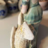 Origineel Art Nouveau sculptuur Vrouw met zwaan – Original Art Nouveau sculpture Woman with Swan – ca. 1900