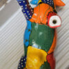 Pop Art patchwork cow sculpture – inspired by Joan Miró, ca. 1980 (4) Prachtige Pop Art koe in lappendekenstijl – Exquisite Pop Art patchwork cow sculpture – ca. 1980