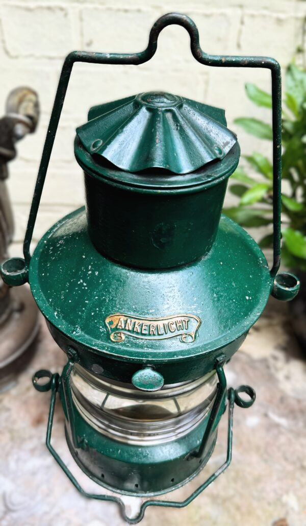 Rare antique nautical Den Haan Rotterdam anchor light ship lamp – c.1930 (18) Zeldzame antieke nautische Den Haan Rotterdam Ankerlicht scheepslamp | Rare antique nautical Den Haan Rotterdam anchor light ship lamp – c.1930