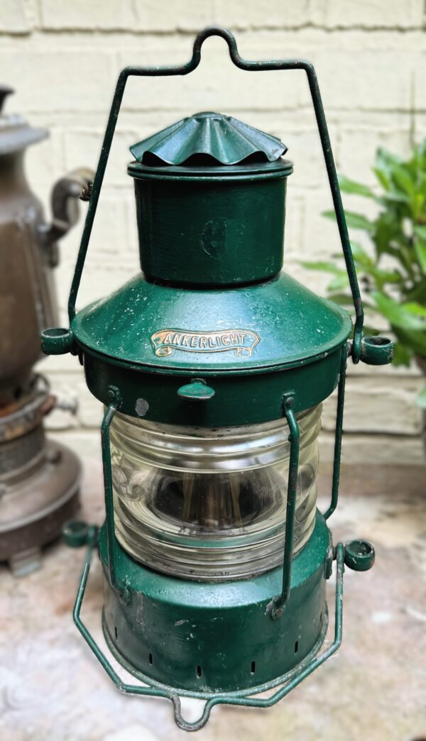 Rare antique nautical Den Haan Rotterdam anchor light ship lamp – c.1930 (21) Zeldzame antieke nautische Den Haan Rotterdam Ankerlicht scheepslamp | Rare antique nautical Den Haan Rotterdam anchor light ship lamp – c.1930