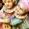 Romantisch vintage cache-pot beeld met meisje en jongen – Romantic vintage cache-pot figure with girl and boy – 1920s