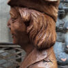 Tijl and Nele pottery bust set – 20th century (3) Set van Tijl- en Nelebuste in aardewerk – Tijl and Nele pottery bust set – 20th century