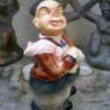 Vintage porseleinen butler decanter – Vintage porcelain butler decanter – 1950s