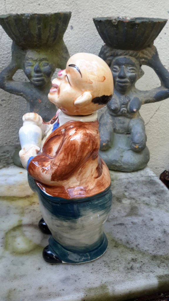 Vintage porseleinen butler decanter – Vintage porcelain butler decanter – 1950s