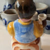 Vintage porseleinen ober decanter – Vintage porcelain waiter decanter – 1950s